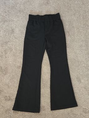 ORTTU Black Elastic-Waist Pants Size XS